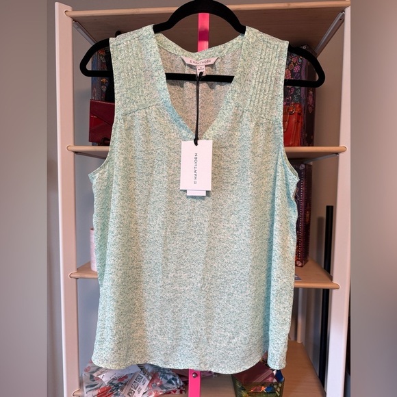41 Hawthorn Tops - 41 Hawthorn Mint Sleeveless Top size Medium Petite. NWT